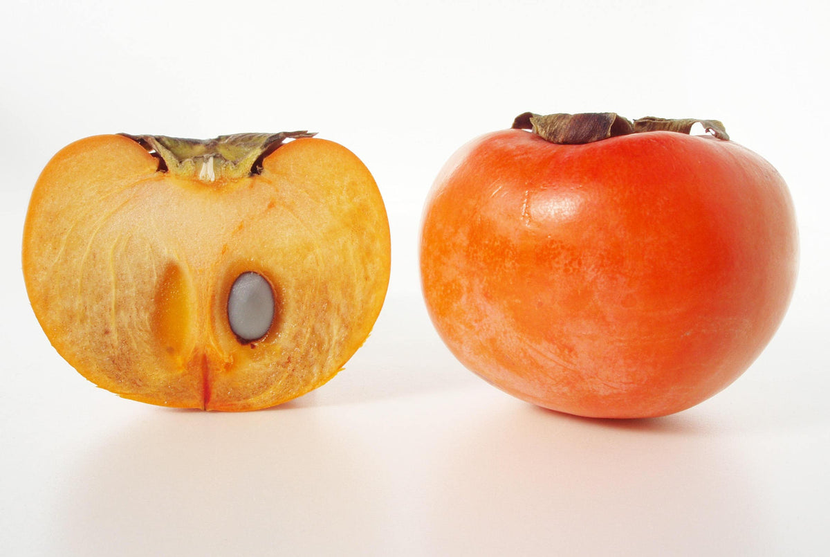 5 JAPANESE PERSIMMON Tree Asian Diospyros Kaki Orange Red Fruit Flower Seeds