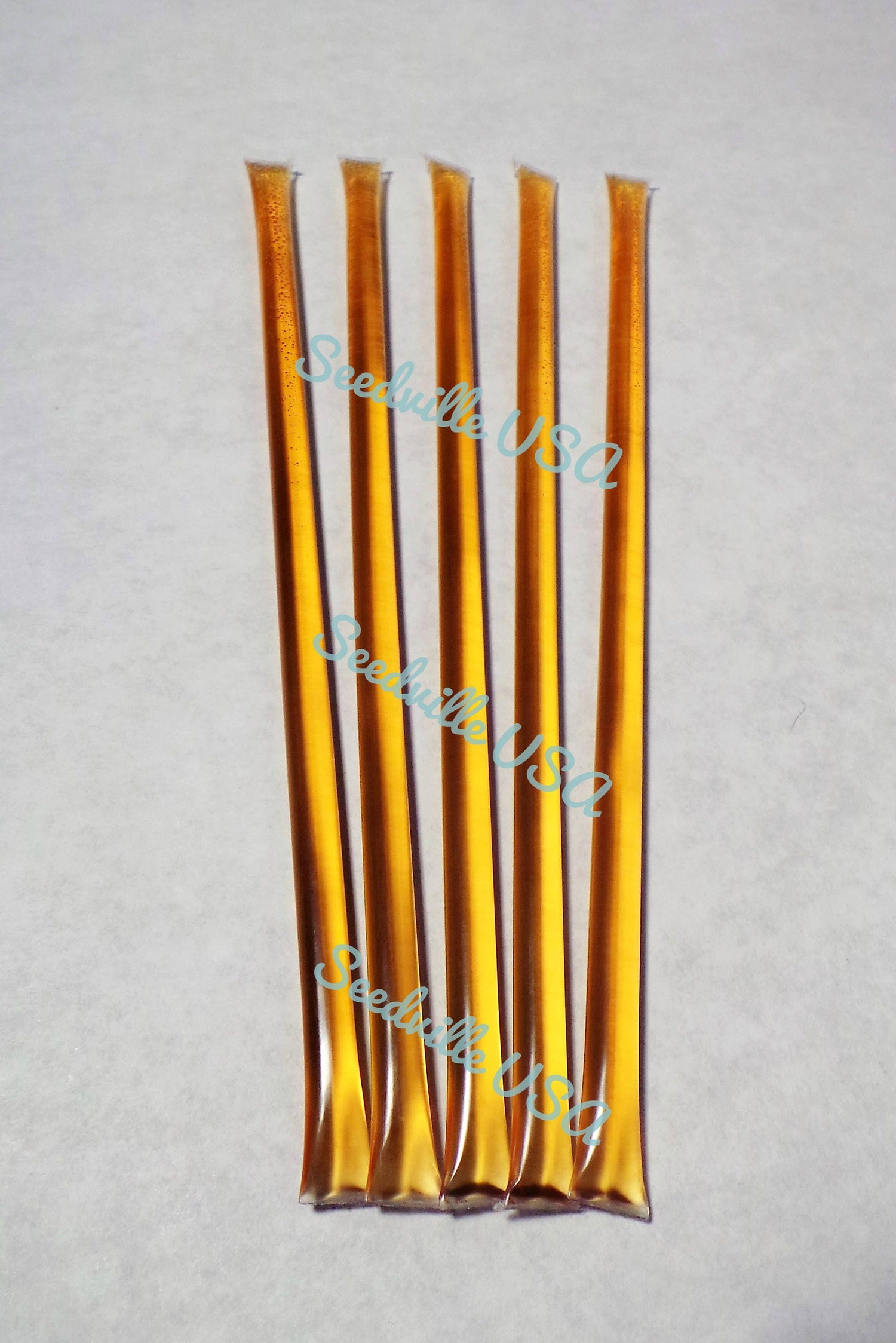 Paquete de 5 palitos de miel y fresa, palitos de miel natural, pajitas Honeystix