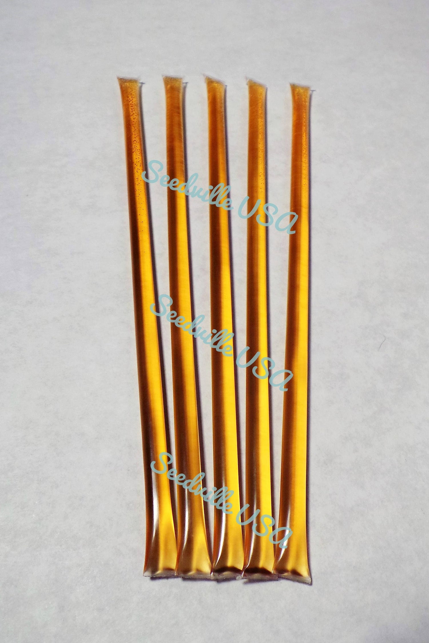Paquete de 5 palitos de miel y limón, palitos de miel natural, pajitas Honeystix