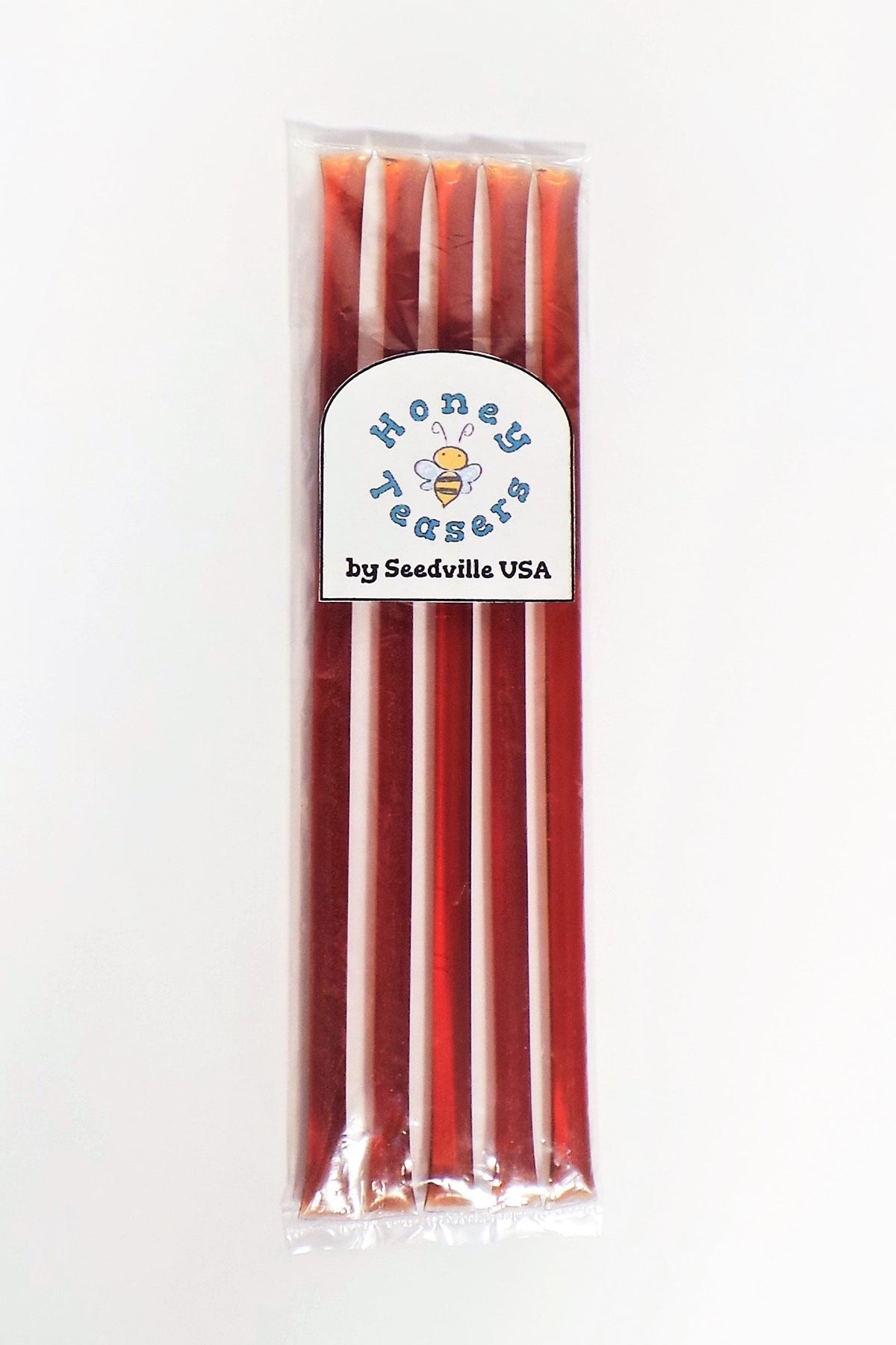 Paquete de 5 palitos de miel de uva, palitos de miel natural, pajitas Honeystix