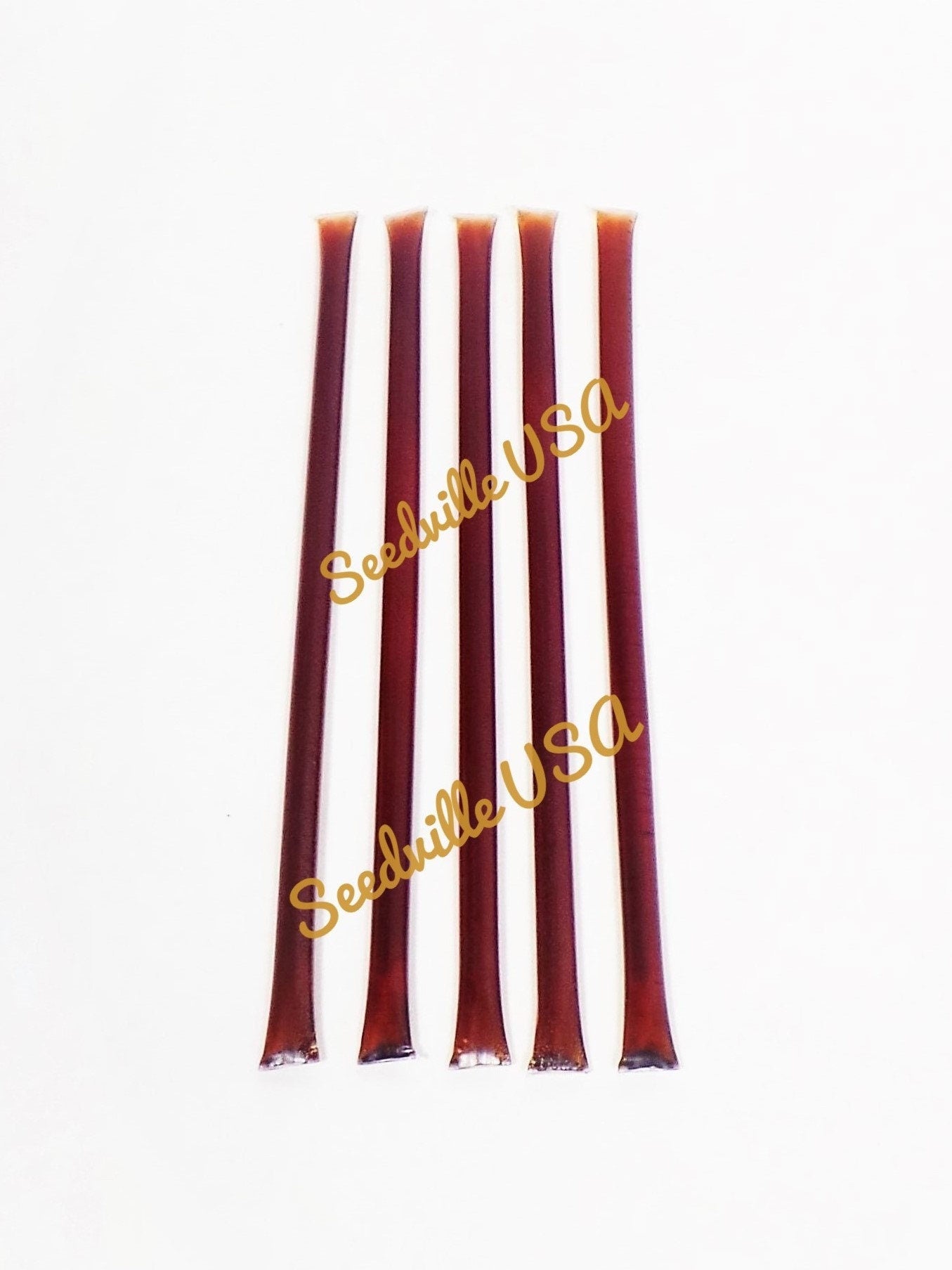 Paquete de 5 palitos de miel y caramelo, palitos de miel natural, pajitas Honeystix
