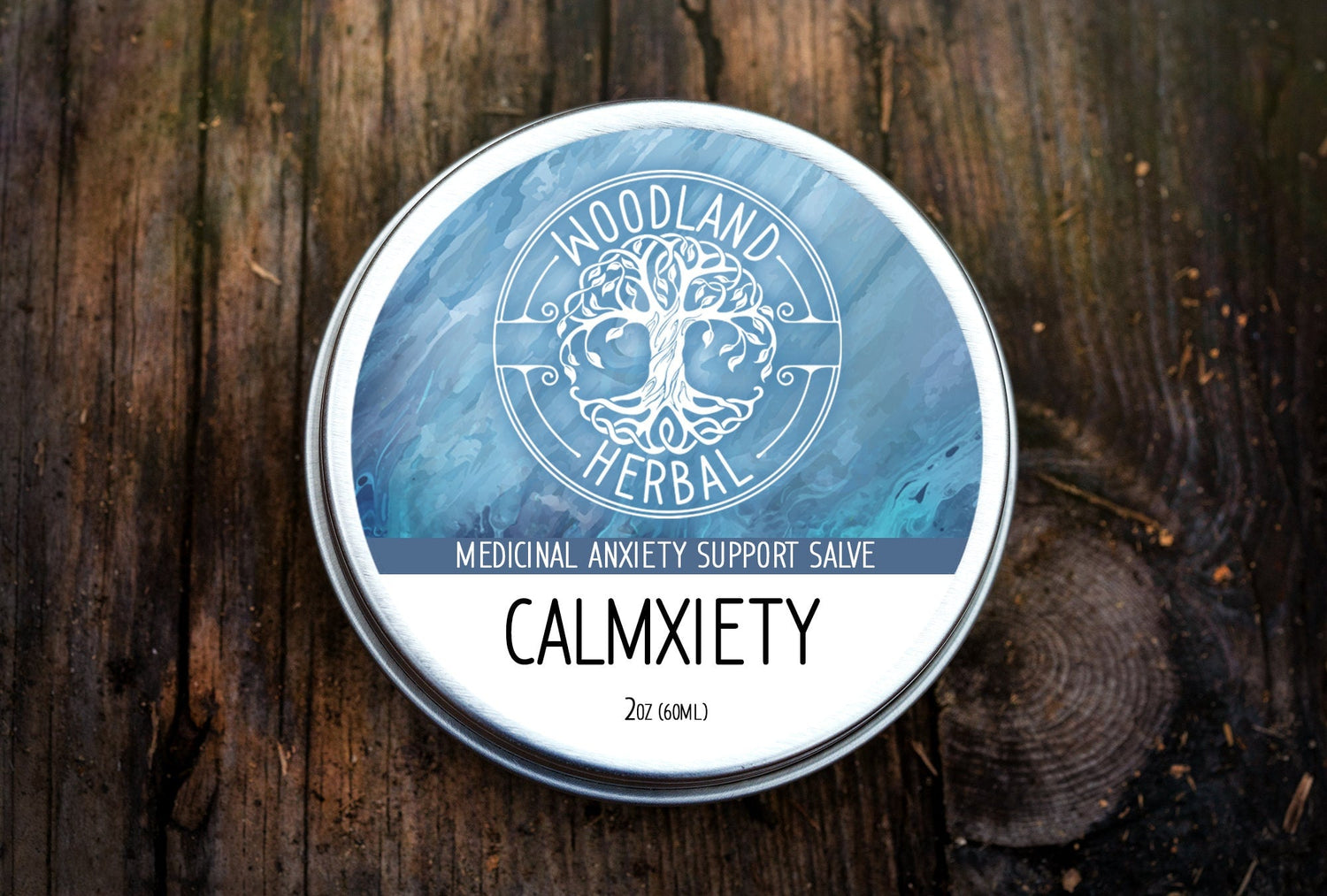 Calmxiety Salve - Tranquility Balm for Calming Anxiety, Positive Mood, Aiding Panic Attacks