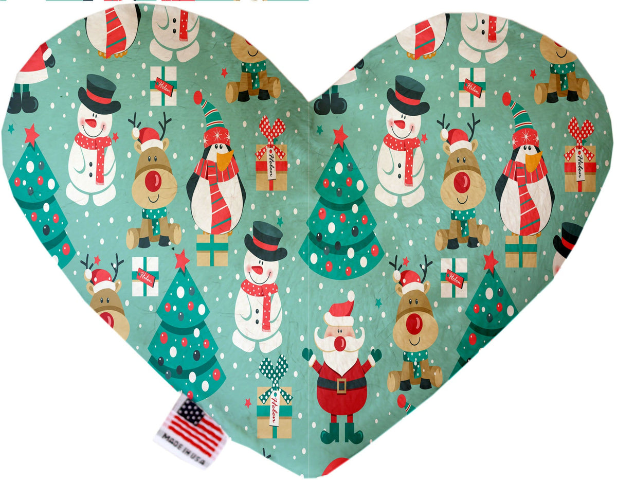 Christmas Plush Heart & Bone Toys - Holiday Friends Group