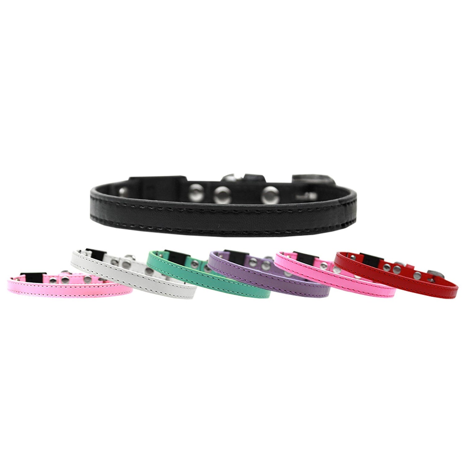 Collar Liso de Escape para Gato (En Blanco)