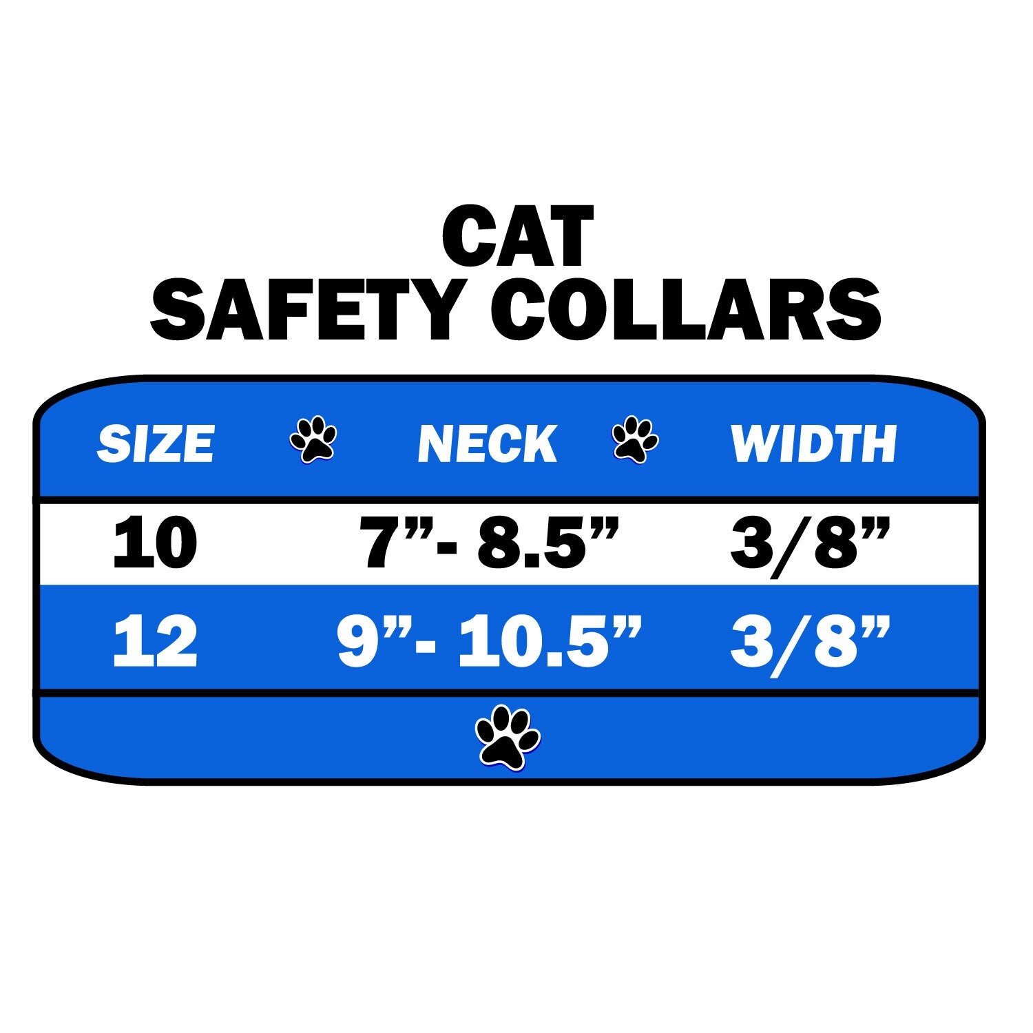 "One Row Clear Crystal" Cat Safety Collar