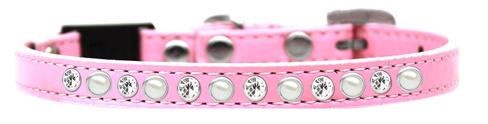 Collar Separable para Gatos "Perla y Joya Transparente"