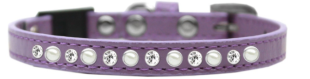 Collar Separable para Gatos "Perla y Joya Transparente"