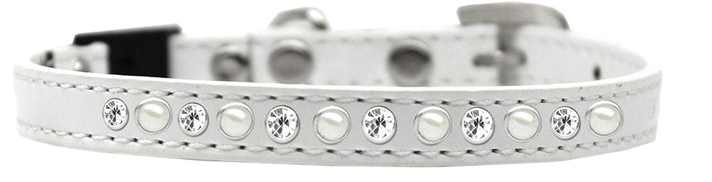 Collar Separable para Gatos "Perla y Joya Transparente"
