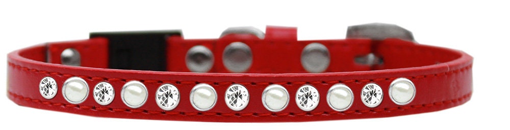 Collar Separable para Gatos "Perla y Joya Transparente"