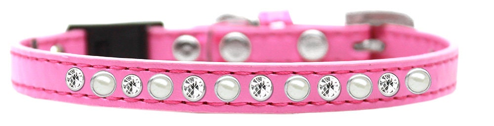 Collar Separable para Gatos "Perla y Joya Transparente"