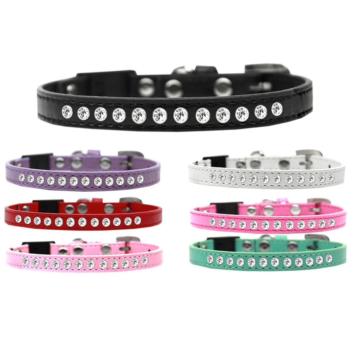 "Clear Jewel" Cat Safety Collar