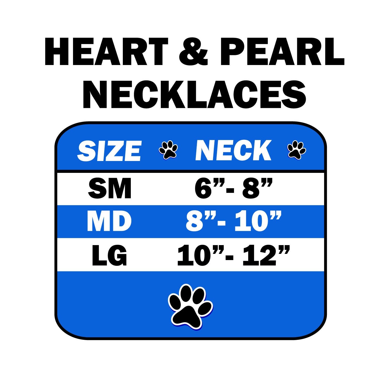 Collar para mascotas Corazón y perla de Navidad