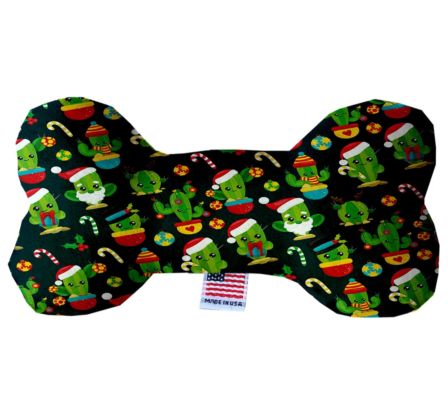 "Christmas Cactus" Plush Bone Toy