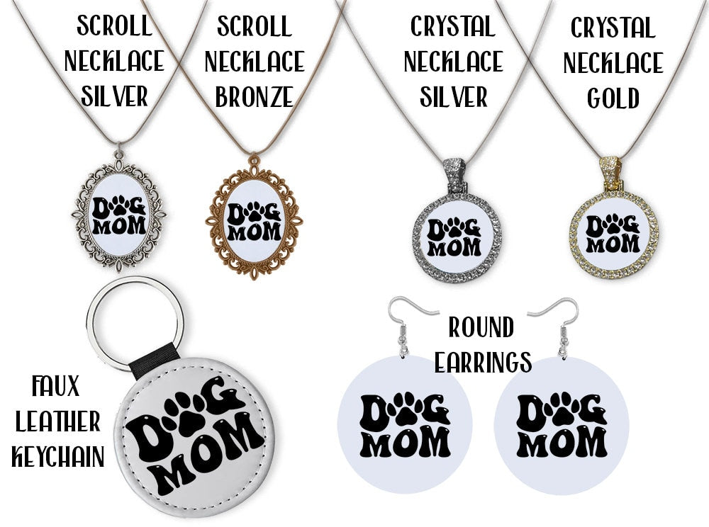 Joyas de la raza Australian Cattle Dog: ¡collares, aretes y mucho más estilo vitral!