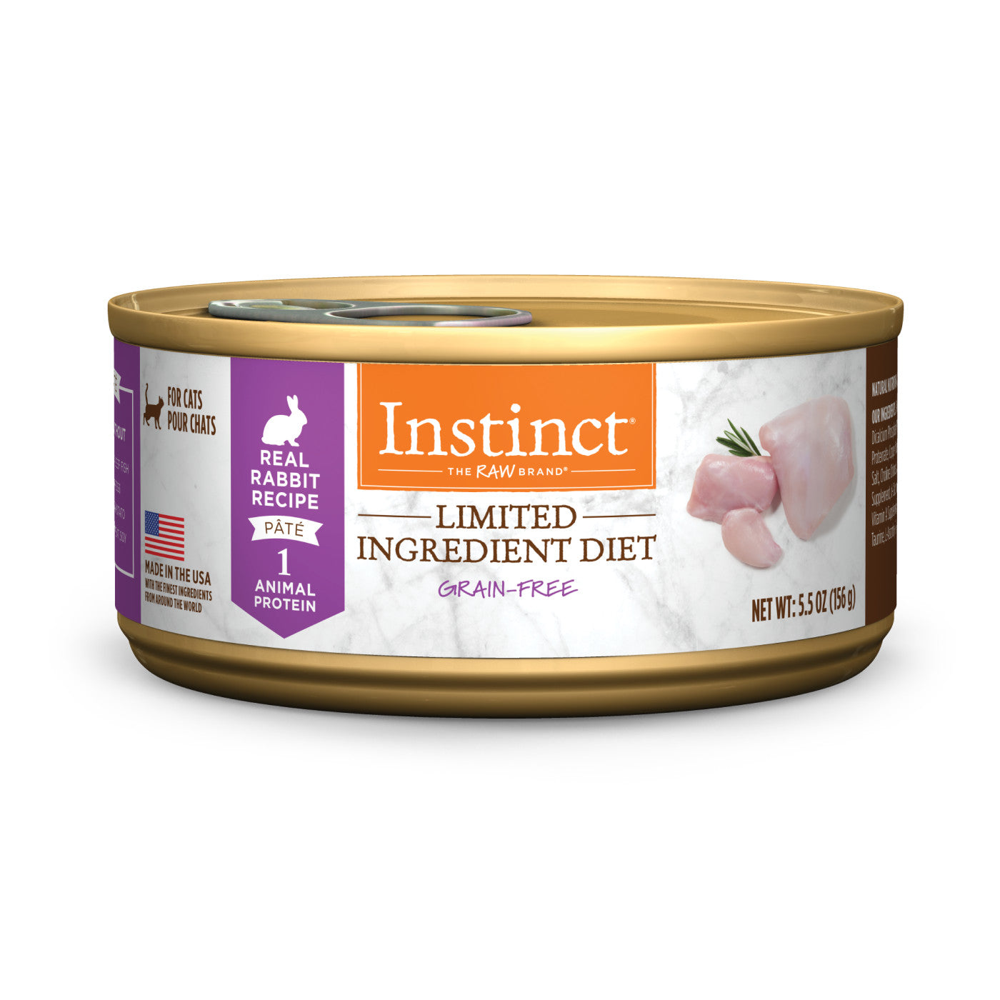 Instinct Dieta de Ingredientes Limitados Paté de Conejo (5.5oz)