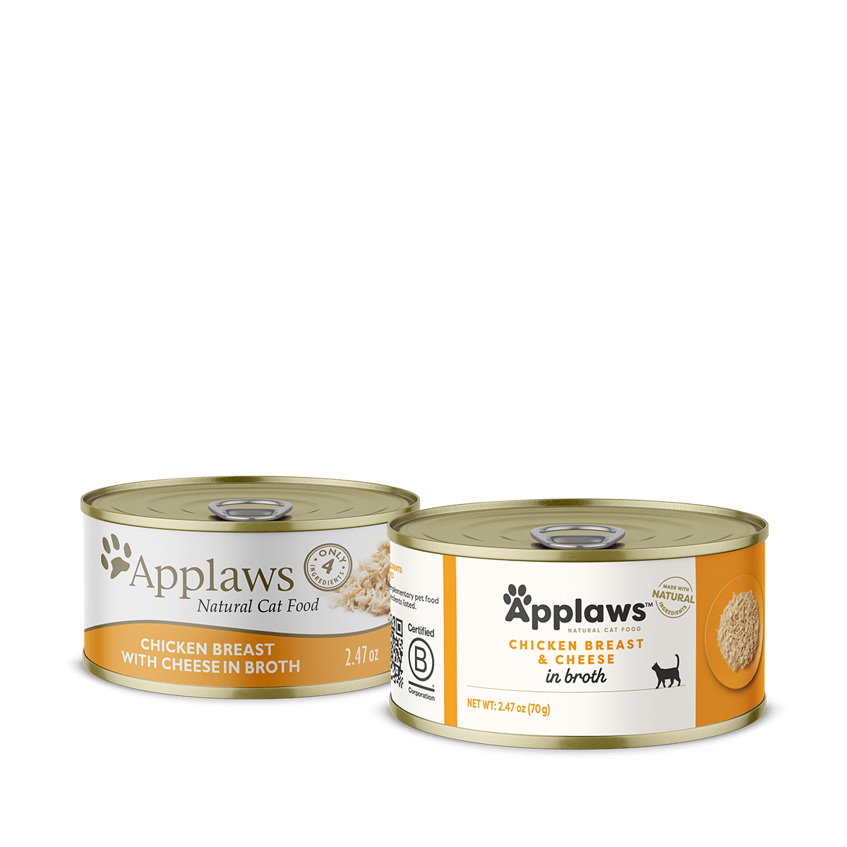 Applaws Adult Chicken Breast & Cheese in Broth (2.47oz)