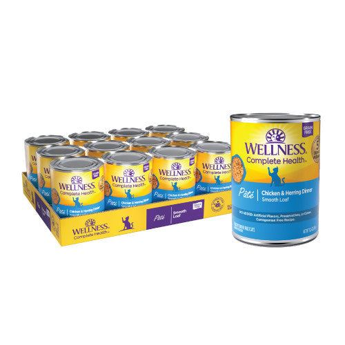 Wellness Complete Health Adult Paté de Pollo y Arenque (5.5oz)