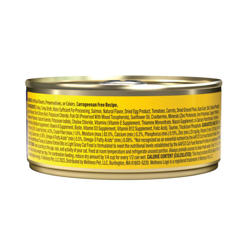 Alimento húmedo Wellness Complete Health Adult Minced Pavo y Salmón para gatos (5.5oz)