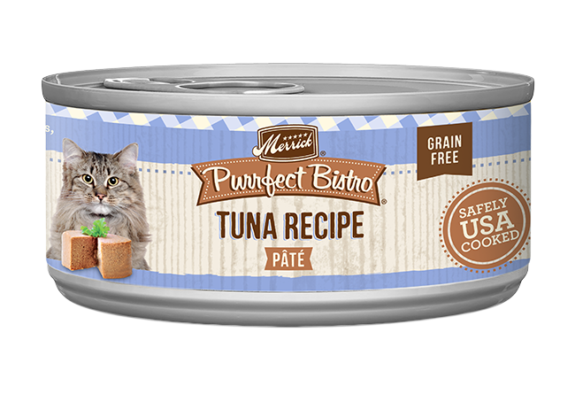 Merrick Purrfect Bistro sin cereales – Paté de atún para adultos (85 g)