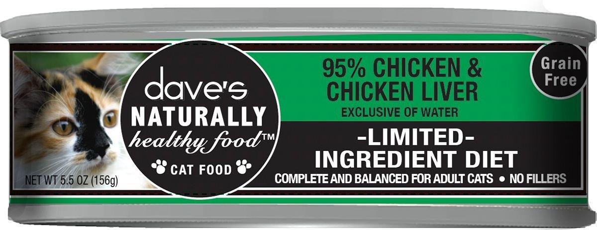 Dave's 95% Naturally Healthy Chicken Formula (5.5oz)