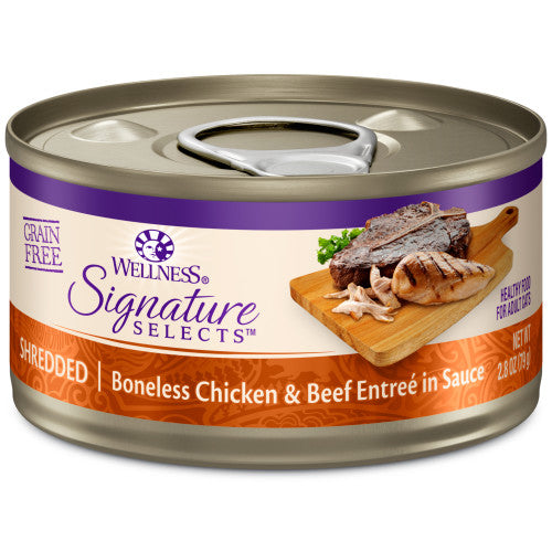 Wellness CORE Signature Selects Pollo y Res Desmenuzados (2.8 oz)