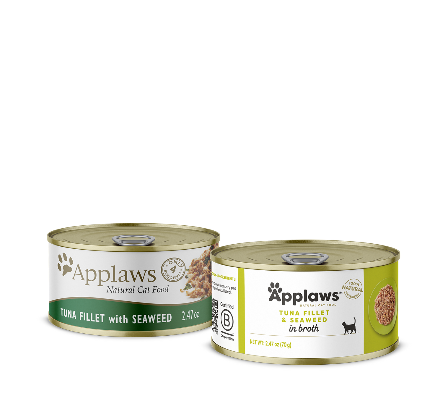 Applaws Atún y Algas Marinas en Caldo para Adultos (70g)