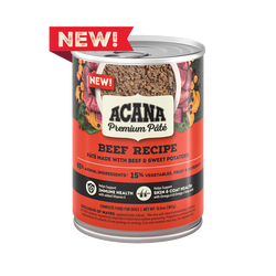 Acana Adult Grain Free Beef Pâté Wet Dog Food (12.8oz)