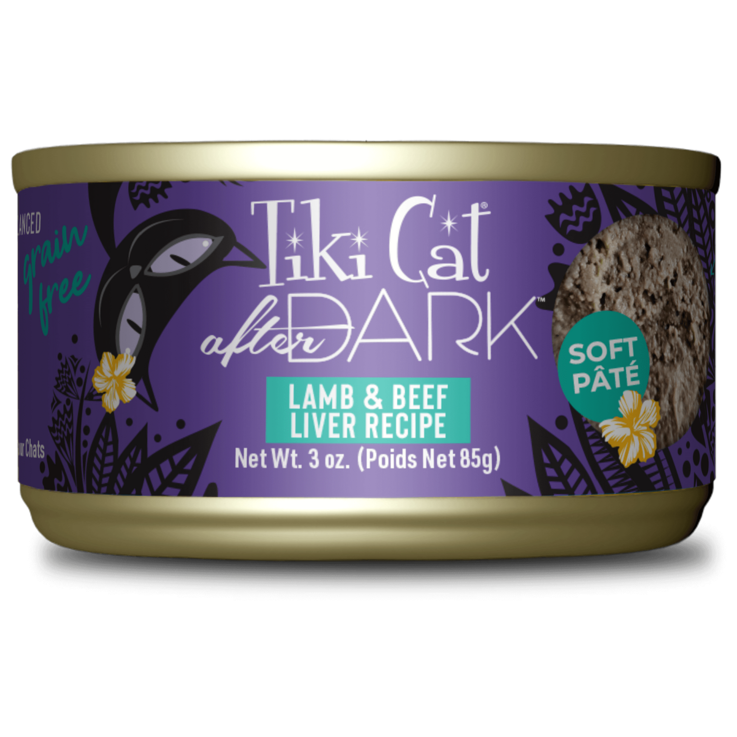 Tiki Cat After Dark Paté de Cordero y Hígado de Res (85g)