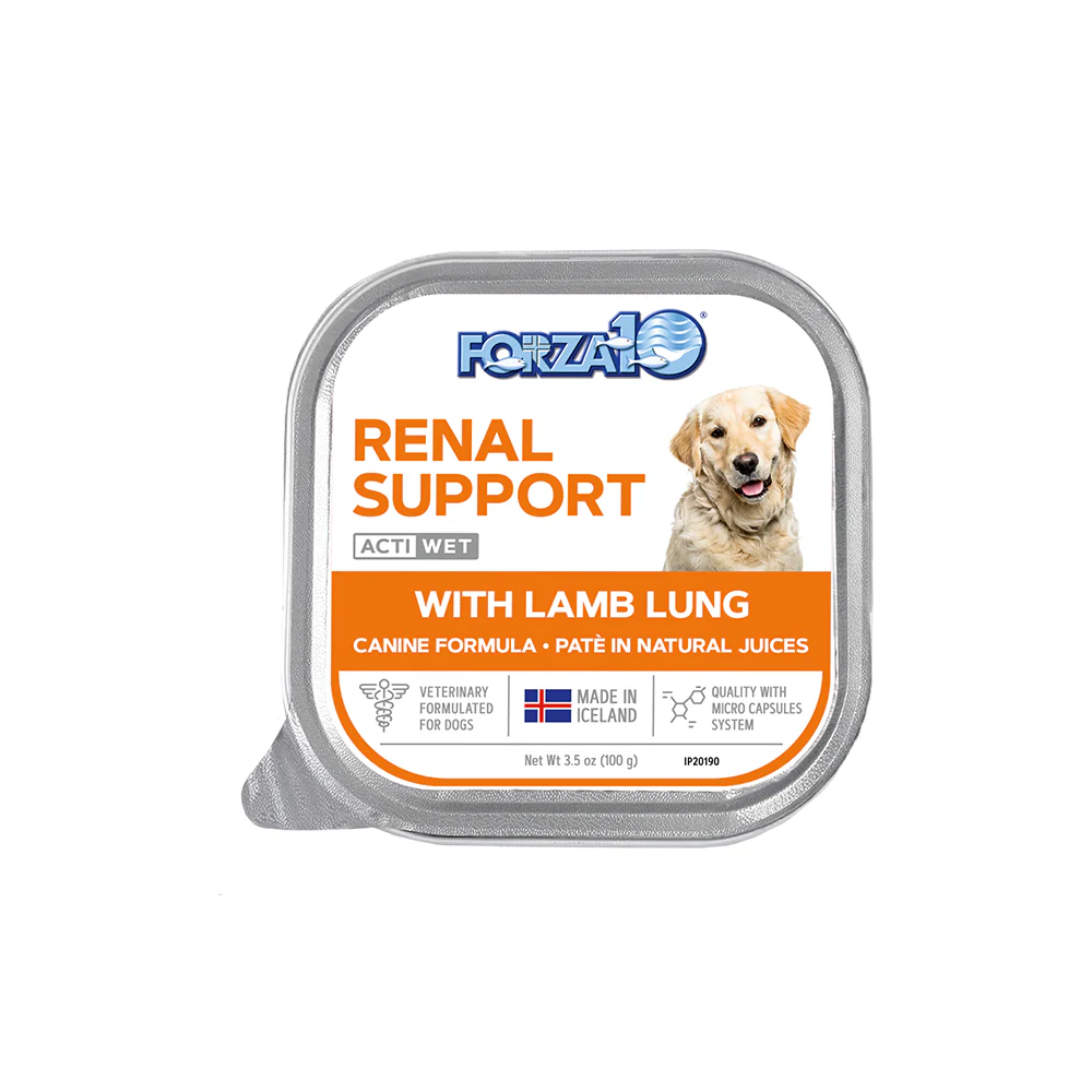 Alimento para perros FORZA10 Adult Renal Lamb Actiwet (3.5 oz)