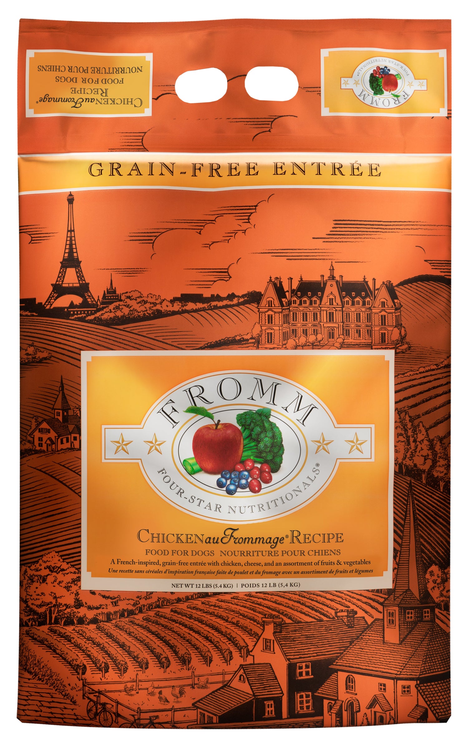 Alimento seco para perros Fromm 4 Star All Life Stages Grain Free Chicken Au Frommage