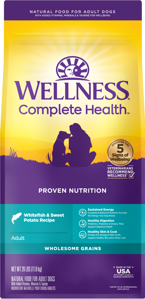 Wellness Complete Health Adulto Pescado Blanco y Camote