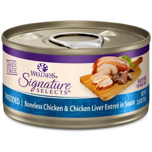 Wellness CORE Signature Selects Pollo desmenuzado e hígado de pollo (2.8 oz)