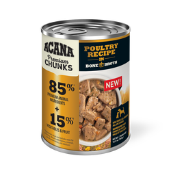 Acana Adult Grain-Free Premium Chunks – Poultry Recipe (12.8oz)