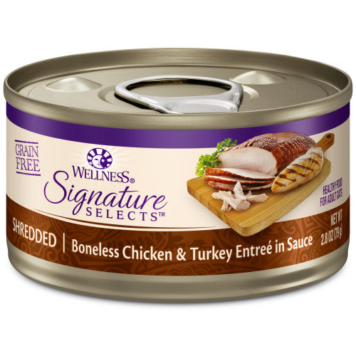 Wellness CORE Signature Selects Pollo y Pavo Desmenuzado (2.8 oz)