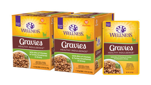 Wellness Healthy Indulgence en Salsa de Pollo y Pavo (85g)