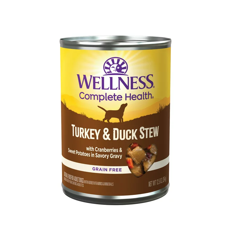 Wellness Estofado de Pavo y Pato para Adultos (12.5 oz)