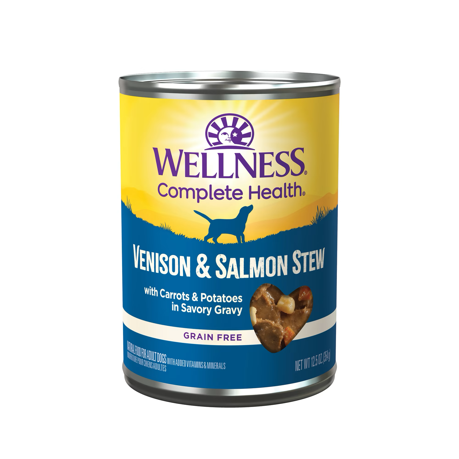 Guiso de Venado y Salmón Wellness para Adultos (12.5oz)