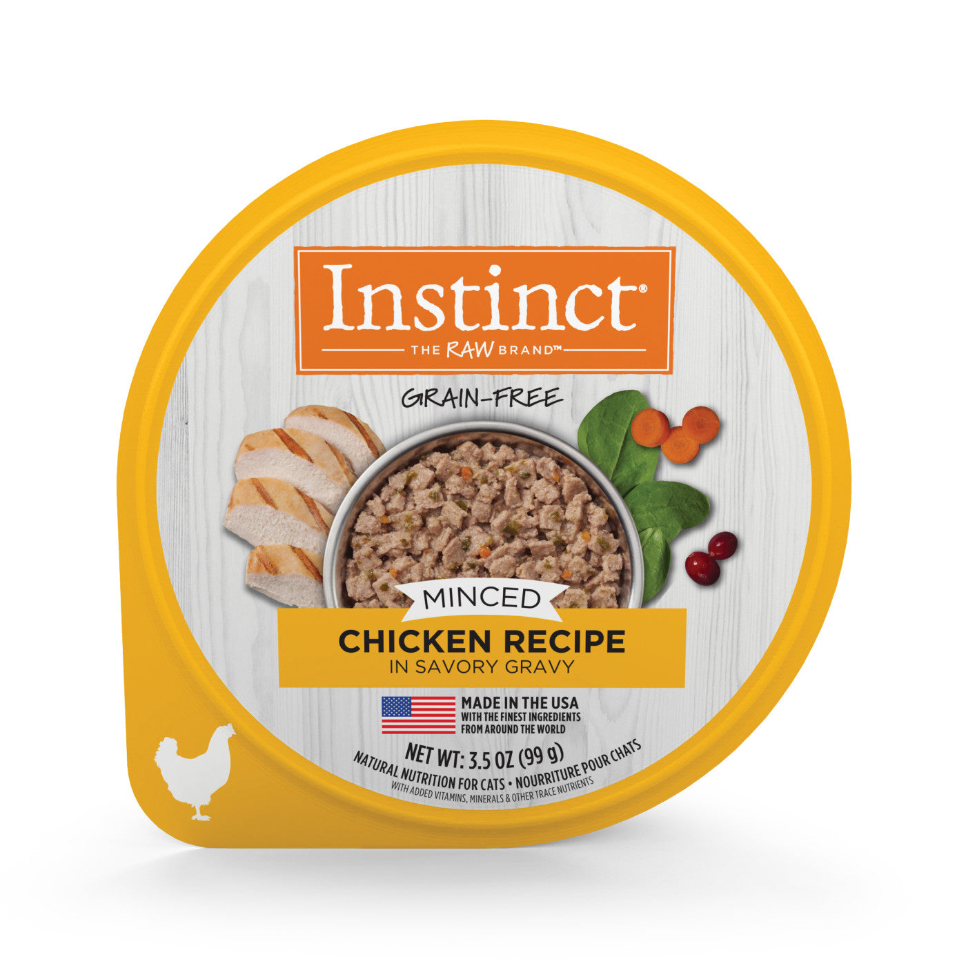 Instinct Be Natural Pollo Picado (3.5oz)