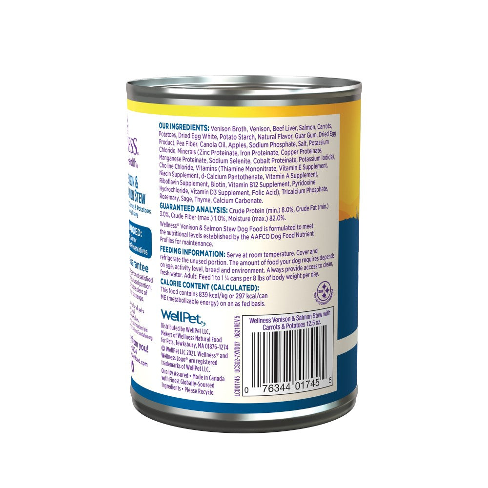 Guiso de Venado y Salmón Wellness para Adultos (12.5oz)