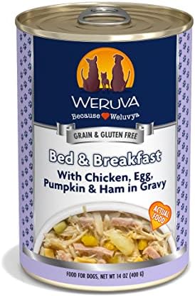 Comida húmeda para perros Weruva Bed and Breakfast (14 oz)