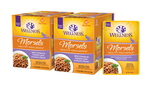 Wellness Healthy Indulgence Bocaditos Pollo y Hígado de Pollo (3oz)