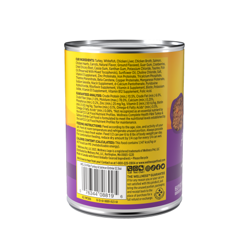 Wellness Complete Health Adult – Paté de Pavo y Salmón (5.5oz)