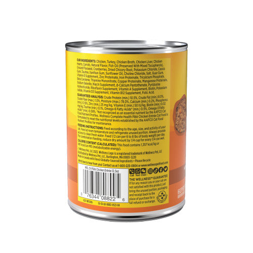 Wellness Complete Health Adult – Paté de pollo para la cena (5.5 oz)