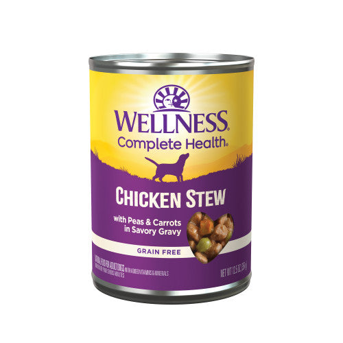 Alimento Húmedo para Perro Adulto Wellness Estofado de Pollo (12.5oz)