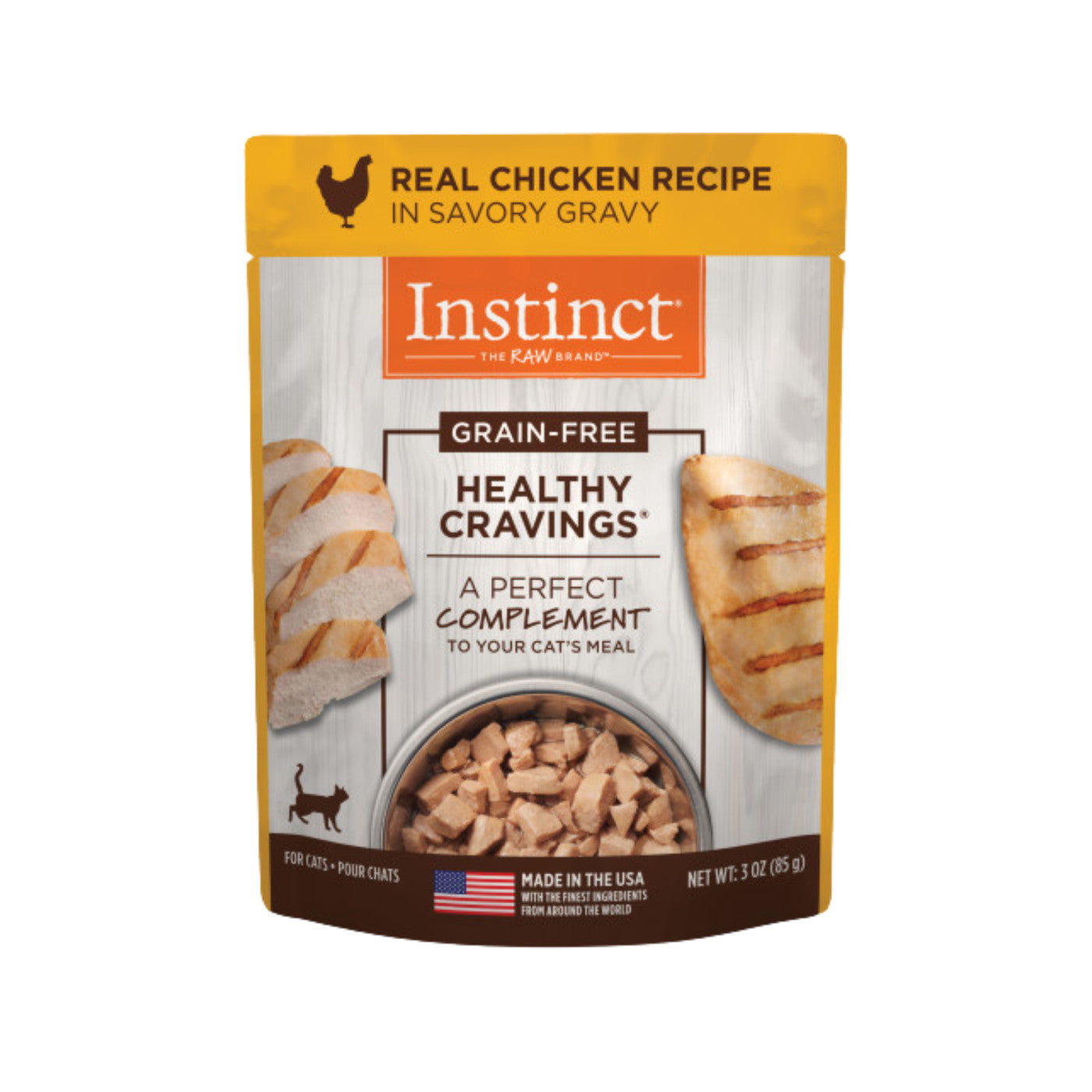 Instinct Healthy Cravings Bolsita de pollo (3oz)