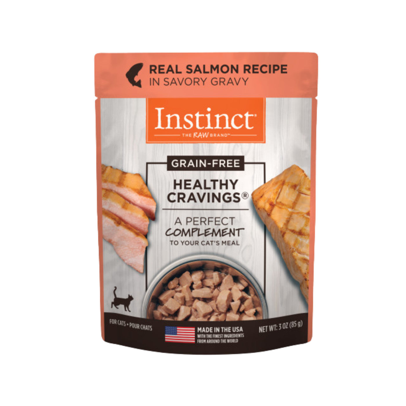 Instinct Healthy Cravings Salmón en Sobre (85g)