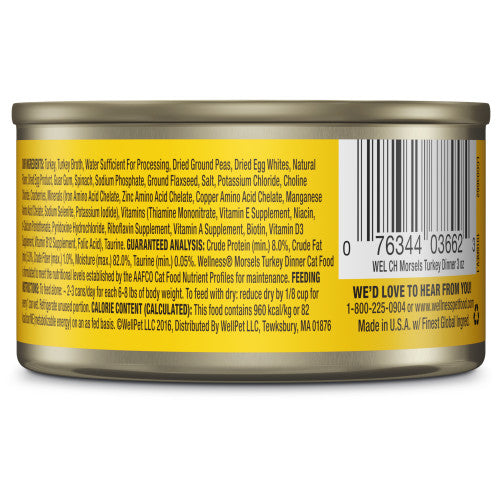 Wellness Complete Health Trozos de Pavo para Adultos (5.5oz)