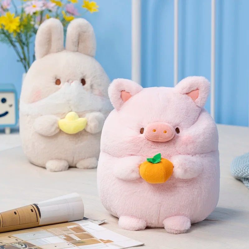 Lindos peluches de animales regordetes