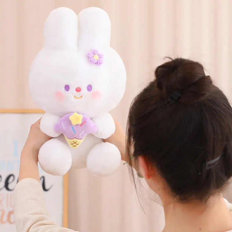 Conejito de helado de peluche