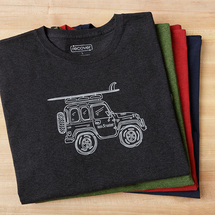 Camiseta de vehículo de aventura